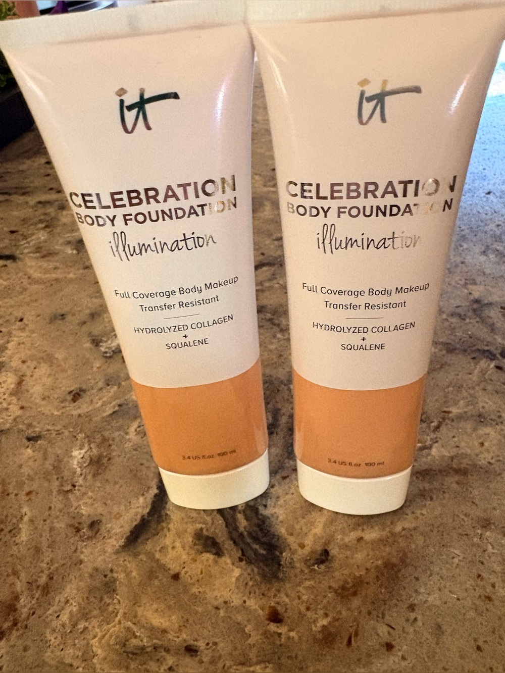 NWT It Celebration Body Foundation Illumination, x 2